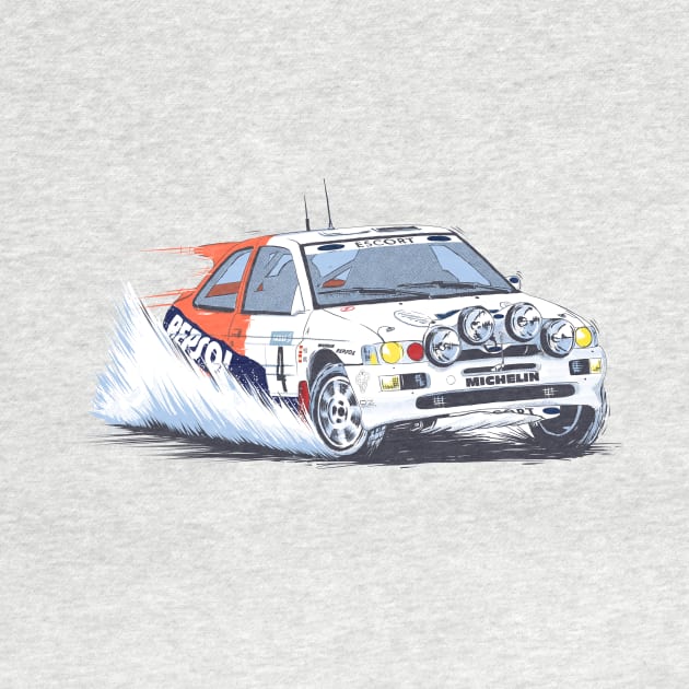 Ford Escort RS Cosworth WRC by motordoodles